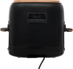 Heteluchtfriteuse - Airfryer - Gezond Koken - Met Kijkvenster - 4 Liter - Zwart — thumbnail 3