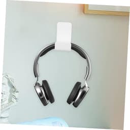 Koptelefoon Hanger - Headset Rek - Opbergen - Zelfklevend - 7.9 x 4.5 x 6.6 cm - Wit — thumbnail 4