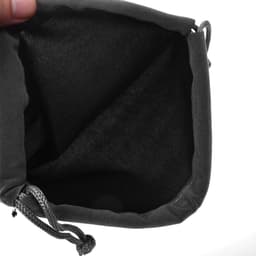 Hoofdtelefoon Opbergzak - Reis Headset Case - Veilig Vervoeren - Zachte Trekkoord Sluiting - 26.7 x 21.6 cm - Grijs — thumbnail 2