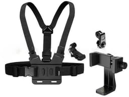 Verstelbare Sporttelefoonborstband Voor Het Moeiteloos Vastleggen Van Stabiele, Vloeiende Beelden, Sporttelefoonborstband Voor First-person-opnames, Ideaal Voor Outdoor Vloggen, Fietsen, Skiën En Andere Buitenactiviteiten — thumbnail 3