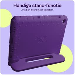 HappyCase Kinder Tablethoes Geschikt voor Lenovo Tab M11/K11 | Kindvriendelijke Hoes | Beschemhoes | Kinderhoes | met Handvat en Standaard | Paars — thumbnail 2