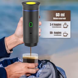 Zyrex® Draagbare Koffiemachine - Blender To Go - Draagbare Blender - Groen - 9cm x 9cm x 27cm — thumbnail 3
