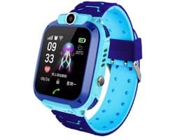 carmdering - Kid Smart Watch - Slim Horloge Voor Kinderen - GPS Tracker - Bellen Via Bluetooth - Locatie Volgen - Kunststof Behuizing - IP67 Waterdicht - Veiligheid Onderweg - 1 Stuks