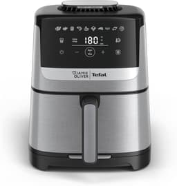 Tefal Easy Fry Silence EY55JDE0 - Heteluchtfriteuse - Airfryer XXL - 5.6 Liter - 1700W - Met Grillfunctie - Digitaal Touchscreen - Zwart/Zilver — thumbnail 2