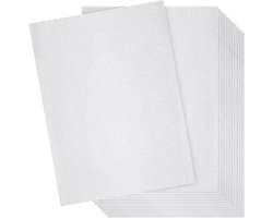 Printer Reinigingsvellen - Scanner Reinigingsbladen - Printer Onderhoud - Biologisch Afbreekbaar Materiaal - 30 Vellen - Wit