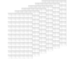 Set van 6 Dubbelzijdige Lijm Vierkanten van Schuim, 1.2x1.2cm - Voor DIY Knutselen, Scrapbooking en Kantoorbenodigdheden