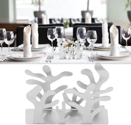 Stijlvolle Servetrack voor Tissuepapier - Organiseer je Bureau of Restaurant met een Elegante Opslagoplossing (Zilver) — thumbnail 3