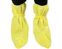 Zuur- en alkali-bestendige schoenhoezen, chemische veiligheidsbescherming voor schoenen, slipvaste overschoenen voor binnengebruik