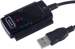 SATA IDE USB Adapter - Externe Harddisk Adapter - Data Overzetten - Ondersteunt 2.5 3.5 5.25 Inch - 1.5TB Capaciteit — thumbnail 3