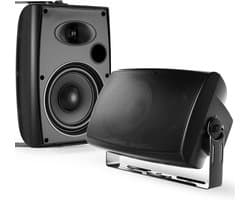 Buiten Bluetooth Luidsprekers - Terras Speakers - Muziek Streamen Buiten - IP44 Waterdicht - 65 inch - Zwart