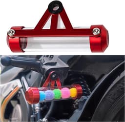 Universele Stuurhouder voor Motoren, Scooters en Quads - Veilig en Stevig Ontwerp voor Registratie en Documenten - Rood — thumbnail 1
