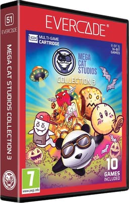 Evercade Cartridge - MEGA CAT Studios Collection 3 - 10 games — thumbnail 1