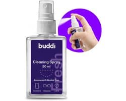 Buddi Fresh Professionele Schoonmaak Spray voor Smartphone - 50ml - Smartphone Schoonmaken - Telefoon Reinigen - Display Cleaner - Beeldscherm reiniger - Camera Laptop Watch Bril - Alcoholvrij
