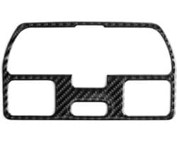 Leeslampje Auto - Daklamp Interieur - Comfortabel Lezen - Zacht Niet-verblindend Licht - 1x1x1 cm - Koolstofvezel Zwart