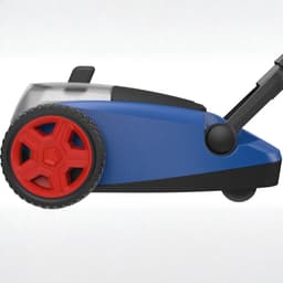 Florixa® Grasmaaier Accu - Grasmaaier Elektrisch - Grasmaaier Benzine - Grasmaaier Benzine Zelftrekkend - Blauw/Rood/Zwart - 44cm x 34cm x 116cm; 4 kg — thumbnail 4