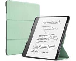Hoes voor Kindle Scribe - E-reader Cover - Bescherming en Lezen - Geïntegreerde Penhouder - 10.2 inch - Groen