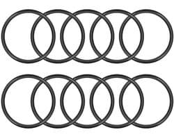 Set van 10 Nitril Rubber O-Ringen, 55mm Buitendiameter, 45mm Binnendiameter, 5mm Breed, Waterdichte Rubber Washers en Spacers voor Diverse Toepassingen