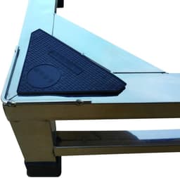 Wasmachine Stand - Koelkast Onderstel - Apparaten Verplaatsen - Roestvrij Staal - 500kg Capaciteit - Zilver — thumbnail 3