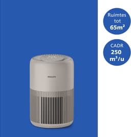 Philips PureProtect 900 Series - Luchtreiniger - CADR 250m3/u - Ruimtes tot 65m2 - 2 laags HEPA filtratie - Stille Reiniging - Compact - Beige - AC0921/14 — thumbnail 3