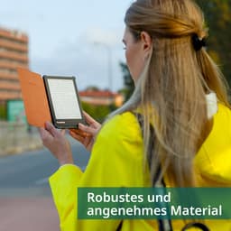 PocketBook Verse Pro Azure e-reader – Inclusief Oranje Hoesje (shell cover) – Voordeelbundel — thumbnail 5