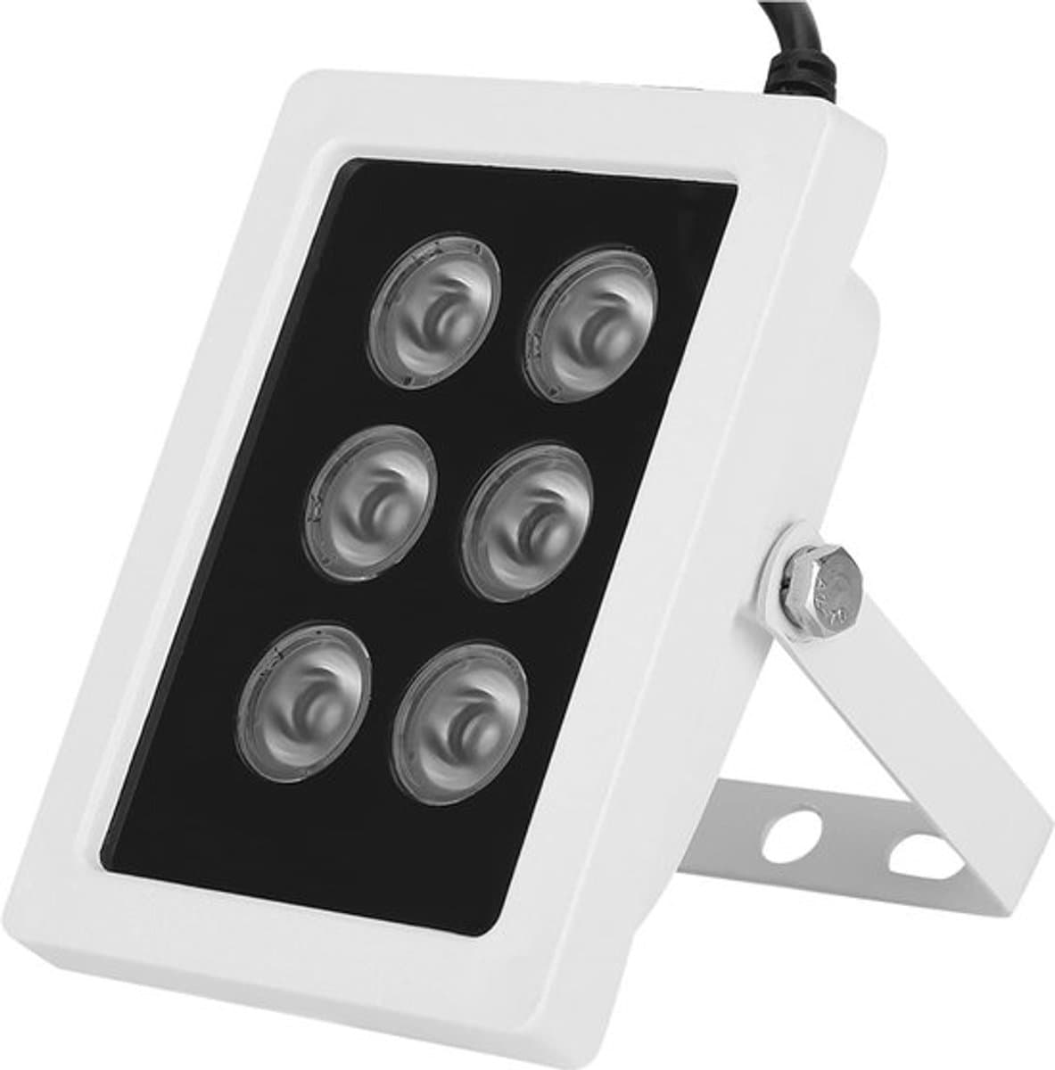 IR DC12V 6W Infrarood Licht Vulling 6 Lampen IR Illuminators IP66 Waterdicht voor Beveiligingscamera's — afbeelding 1