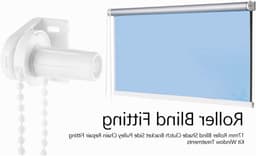 Roller blind shade clutch houder met zijpulley en ketting, reparatieset voor raamdecoratie, duurzaam en eenvoudig te monteren — thumbnail 4