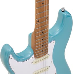 Elektrische gitaar - Met gratis lessen - incl. gigbag - Blauw Fazley — thumbnail 2