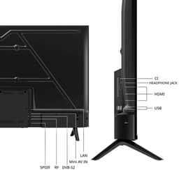 Konka Qled 55 inch (139 cm) smart tv-4K ultra HD — thumbnail 3