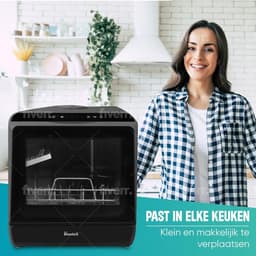 Mini vaatwasser - Kleine afwasmachine - 5 programma's - Energieklasse D - Appartement — thumbnail 3