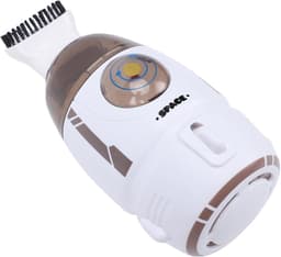Mini Stofzuiger - Desktop Reiniger - Bureau Schoonmaken - Afneembare Stofbak - 55ml Capaciteit - Grijs — thumbnail 4