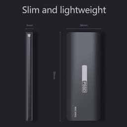Externe Harde Schijf - Draagbare SSD Mobiel - Bestanden Opslaan - Ultradun en Lichtgewicht — thumbnail 5
