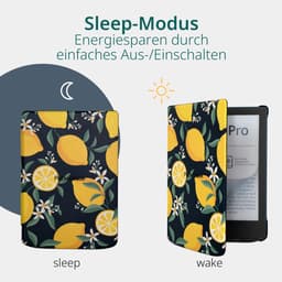 PocketBook Verse Pro Passion Red e-reader – Inclusief Citroen / Lemon Print Hoesje (shell cover) – Voordeelbundel — thumbnail 6