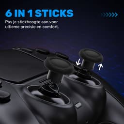 CS eSports Controller voor PS5 / PC – Hall Effect – SCUF – Paddles & Hair Triggers – Master Zwart — thumbnail 10
