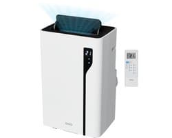 MOA Mobiele Airco - 12.000 BTU - Met Afstandbediening - Tot 35m² - Airconditioner met Ontvochtigingsfunctie - Raamafdichtingskit - Wit