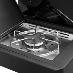 Gasbarbecue Station 57 x 128,6 x 113,8 cm – 3 Branders 13,5 kW – RVS Buitenkeuken met Infrarood Sear Brander, Zijbrander, Gietijzeren Grillroosters, Thermometer & Afdekhoes – Premium Tuin BBQ Grill Hektor 3B-S | HomebyNicole — thumbnail 4