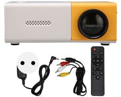 Allecto - Mini Projector - 1080P Draagbare Film Projector - Compact en Lichtgewicht - HD Multimedia Interface - Geschikt voor Smartphone en Laptop