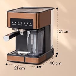 Thuys - Espressomachine - Koffiezetapparaat - Koffiemachines - Bruin — thumbnail 5