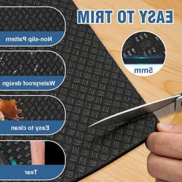 Anti-trillingsmat 60 x 60 cm, antislip siliconen mat voor wasmachine, droger en vriezer, voorkomt geluid en beweging — thumbnail 2