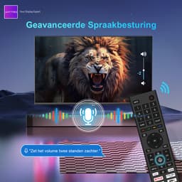 ANTTEQ V32-AH3.Q1D-BT - Smart TV 32 Inch (81 cm) - VIDAA OS - Voice Control & Bluetooth - Netflix, YouTube, Disney+ - Triple Tuner - Model 2026 — thumbnail 4