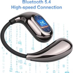 Translation Earbuds Real Time, open oordopjes met Bluetooth 5.4, 144 talen vertaler, hoofdtelefoon-vertaler oordopjes met 25 uur speeltijd, perfect voor reizen en zaken. — thumbnail 3