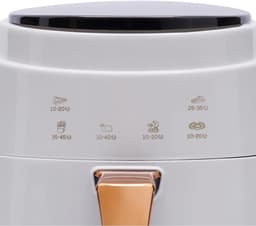 RUX® Mini Airfryer - Heteluchtfriteuse - Airfryer - Wit - ‎26cm x 25cm x 30 cm; 3.24 kg — thumbnail 7