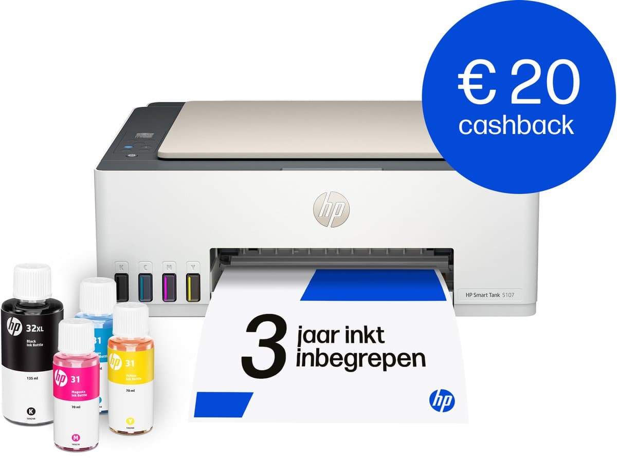 HP Smart Tank 5107 printer — afbeelding 1