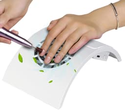 Nagelstofzuiger - Manicure Tool - Nagelstof Afzuigen - Stille Werking - Compact Design - Wit — thumbnail 1