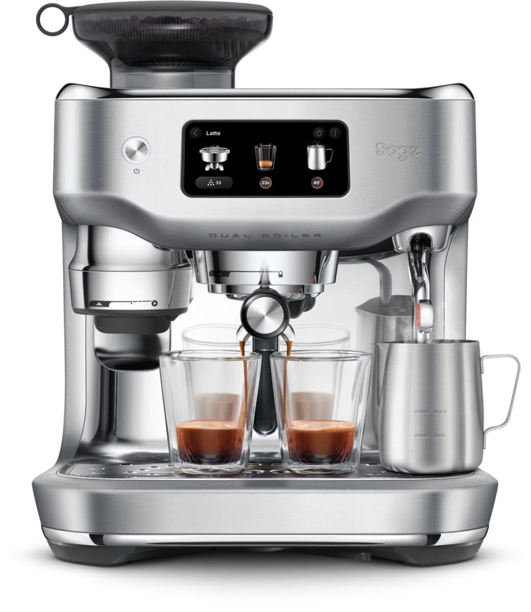 Sage the Oracle Dual Boiler Brushed Stainless Steel Pistonmachine — afbeelding 1