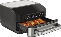 Luchtfriteuse - Airfryer - Gezond Koken - Dubbele Weerstand Technologie - 7 Liter Inhoud - Zwart — thumbnail 1