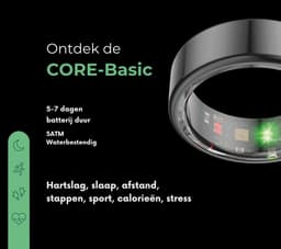 NOLATR Slimme Ring met Stappenteller, Activiteitstracker & Hartslagmeter – Zonder Abonnement & Nederlandse App – Rose Goud – Maat 11 — thumbnail 3