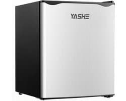 YASHE BC-52L mini koelkast 52L met vriesvak - zilver