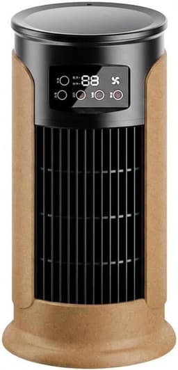 Mobiele Airco - Persoonlijke Koeler - Persoonlijke Verkoeling - Zonder Afvoerslang - 15.5 x 15.5 x 29.5 cm - Zandbruin — thumbnail 1