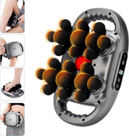 Massagepistool - Rugmassageapparaat - Nekmassager - 9 Snelheden - 28 Koppen & Diepe Massage - LCD Touchscreen & 1800mAh - Draadloos & Stil - Ergonomisch & Professioneel - Voor Sport, Herstel & Thuis — thumbnail 4