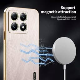Dailygoods- Beschermhoes Ultradun - Siliconen/Leer - Schokbestendig - Elegant/Luxe - Compatibel met Oppo Reno15 Pro 5G - 1ste Klasse Kwaliteit - Telefoonhoes — thumbnail 2
